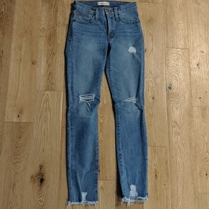 Madewell 9" High-Rise Skinny Jeans 24